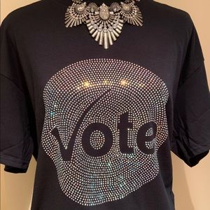 Bling VOTE shirt